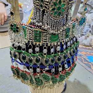 Conjuntos de joyería afgana de gran oferta para ropa de fiesta, conjuntos de joyería de estilo afgano ligero y resistente al mejor precio en MOQ bajo - Product Image 1