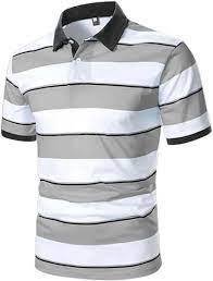 เสื้อโปโลแขนสั้นปักตัวอักษร U สำหรับผู้ชายเสื้อผ้าแฟชั่นแนวสตรีทฤดูร้อนเสื้อธุรกิจผ้าคอตตอนแท้สีตัดกัน - Product Image 5