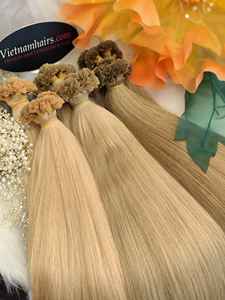 Meilleure vente en gros d'extensions de cheveux raides à pointe plate 100% cheveux humains vietnamiens pleine cuticule de haute qualité 2025 - Product Image 2