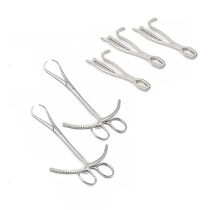 Juego de instrumentos ortopédicos de 13 Uds., fuente de alimentación Manual, fragmento pequeño grande, instrumentos quirúrgicos médicos de Metal de acero - Product Image 5