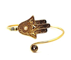 Gold Color Moonstone Gemstone Adjustable Cuff Bangle Gifts for Her <b>Bracelet</b> Jewelry <b>Bracelets</b> - Product Image 1