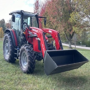 En stock tracteur à pied Massey Ferguson MF 5711 M 4x4 tracteur de machines agricoles d'occasion à vendre qualité supérieure - Product Image 2