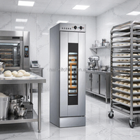 Armoire de fermentation électrique professionnelle 16 plateaux pour boulangerie, four de levage de pâte, vente en gros d'usine avec articles en stock