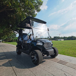 Voiture de golf d'occasion, électrique, 4x4, homologuée pour la route, bon marché, 48V, 4 à 17 places, batterie au plomb-acide, certifiée CE - Product Image 2