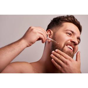 Organic Jojoba Oil Grooming Kit for <b>Beard</b> Growth Vegan Moisturizing <b>Beard</b> Balm Serum Jojoba Oil Based Certified Vegan - Product Image 6