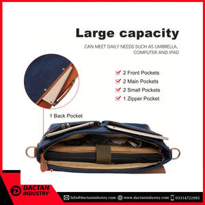 Sac pour ordinateur portable en cuir grainé au design unique, Best-seller, couleur personnalisée, nouveau sac à dos élégant en cuir 100% à vendre, sacs pour ordinateur portable - Product Image 4