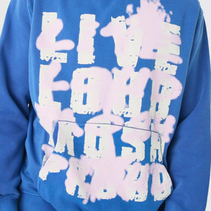 Vente en gros de sweats à capuche de haute qualité, personnalisés avec logo, en coton lourd 340G, surdimensionnés, impression numérique, 2 pièces, pour l'hiver - Product Image 5