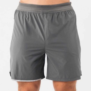 Pantalones Cortos Deportivos Atléticos al por Mayor para Hombre de Secado Rápido 100% Poliéster Pantalones Cortos Deportivos para Gimnasio y Correr con Cierre de Cordón Pantalones Cortos Deportivos para Hombre - Product Image 2
