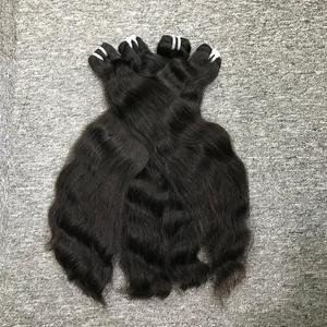 Compre mechones de cabello natural virgen vietnamita, cabello humano ondulado con cutícula alineada con descuento - Product Image 4