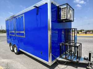 Custom <b>Small</b> Standard Concession Fast Food Trucks Mobile Food Trailer Milk Mobile Restaurant Wheat Restaurant Equipment 987 - Product Image 2