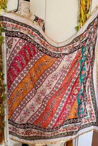 ผ้าคลุมไหล่อินเดียโบราณ Banjara ผ้าคลัทช์ปักด้วยมือผ้าคลุมไหล่ชาติพันธุ์พร้อมชุดเดรส Kameez ที่ขายส่ง - Product Image 2