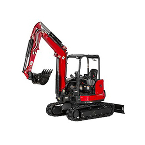 Mini-excavatrice sur chenilles JCBB d'occasion, à zéro balayage arrière, diesel, compacte, avec moteur, boîte de vitesses, pompe et équipement auxiliaire haute efficacité - Product Image 3