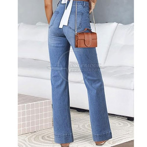 Wholesale Women Wide <b>Jeans</b> Pants Sportswear Wide <b>Jeans</b> Pants Winter Use Women Wide <b>Jeans</b> Pants for Sale Online - Product Image 6