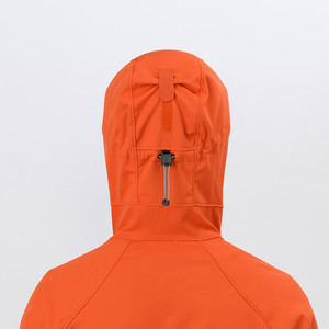 Chaqueta Softshell Unisex de Invierno al por Mayor con Logotipo Personalizado, Cuello Alto, Transpirable, Resistente al Viento, Color Liso, Táctica, para Pesca - Product Image 2