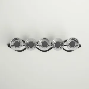 VINTAGE DECORATIVE 5 PILLAR ZIGZAG DESIGN CANDLE <b>HOLDER</b> - Product Image 6