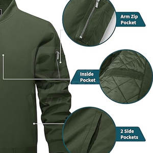 แจ็กเก็ตสำหรับผู้ชายแจ็คเก็ตลู่วิ่งวัสดุจากปากีสถาน - Product Image 4