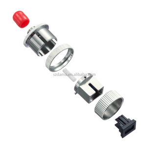 Atténuateur de <span class=keywords><strong>fibre</strong></span> monomode réglable DAMU 1-30dB FC/UPC-SC/UPC à faible PDL et forte perte de retour (>60dB) 1310nm/1550nm pour réseau DWDM - Product Image 3