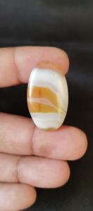 Haute qualité Botswana naturel jaune Agate Cabochon 5-8mm mélange forme toutes les tailles pierres précieuses de guérison bijoux pour pendentif collier - Product Image 3