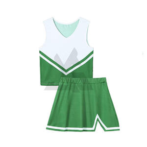 Venta Caliente, Conjuntos de Ropa Deportiva para Equipos de Animadoras de Escuela Secundaria, Hechos en Fábrica, Personalizados, Impresión por Transferencia de Calor, 100% Algodón - Product Image 6