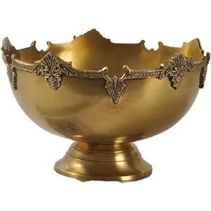 Vente chaude Personnalisation Bol De Fruits Fabriqué En Métal Salade Plat De Service Table À Manger Plateau Décoratif Ustensiles De Cuisine Produit Bol - Product Image 3