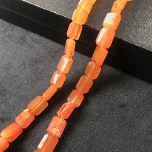 Perles Rondelles Lisses en Cornaline 100% Naturelle Certifiée IGI 10x8x5mm Grade AA Orange Feu Vivaaz Gems Jaipur, Pierres Précieuses en Vrac pour Bijoux - Product Image 2