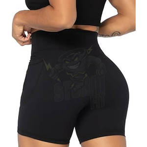 Short de Yoga pour femme Short pêche multicolore Taille haute Séchage rapide Scrunch Butt Lifting Short Femme Sans couture Scrunch Yoga - Product Image 2