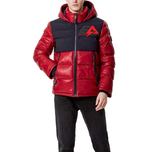 Chaqueta de invierno de alta calidad, Parka, abrigo grueso y cálido, ropa exterior con capucha ligera, chaqueta acolchada para hombre - Product Image 1