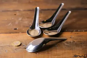 ช้อนชาสแตนเลสหลายขนาดชุดช้อนเครื่องเงินช้อนสำหรับงานแต่งงานจากอินเดียเหมาะสำหรับเครื่องครัวใช้ในโรงแรม - Product Image 6