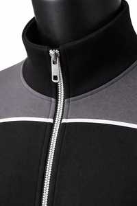 Conjunto Deportivo Unisex con Capucha, Cierre Completo con Cremallera, Estilo Casual para Correr, Color Negro y Verde Oliva, Poliéster y Algodón, Ropa de Invierno de Secado Rápido - Product Image 5