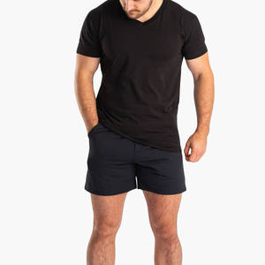 กางเกงขาสั้นออกกำลังกายผู้ชายแบบแห้งเร็วสำหรับฟิตเนส วิ่ง เล่นกีฬา โยคะ ออกกำลังกาย ระบายอากาศได้ดี รับผลิตตามสั่ง ขายส่ง - Product Image 1