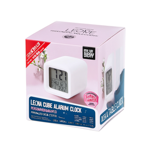Sveglia Leona Cube Personalizzata, Gadget da Scrivania e Tavolo - Product Image 3
