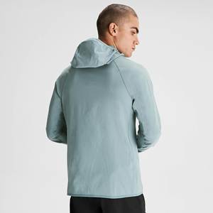 Veste polaire élégante pour hommes avec tissu en toile Conception à glissière Respirant Coupe-vent pour la randonnée en plein air Ski Casual Winter Wear - Product Image 4