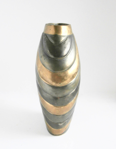 Vase à fleurs en aluminium de taille personnalisée, finition rustique de haute qualité, élégant et moderne pour la maison et la table de mariage - Product Image 3