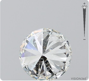 Diamante Suelto Natural de Forma Redonda de 0.3 Quilates con Certificación GIA, Color I, Claridad SI1, Corte Excelente para Joyería - Product Image 3