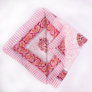 Pañuelo de Algodón con Estampado de Lunares Multicolores, Elegante, Suave al Tacto, con Lazo de Tela de Velour, Duradero, Unisex, para Uso Diario - Product Image 3