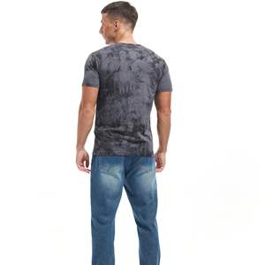 T-shirt personnalisé à sublimation graphique pour homme, en polyester/coton éponge, respirant, écologique, léger, manches courtes, élégant - Product Image 5