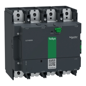 Contattore ad Alta Potenza Schneider Electric LC1G8004KUEN TeSys Giga 8004P(4NO) AC-1 <=440V 1050A Versione Standard 100-250V AC/DC - Product Image 1