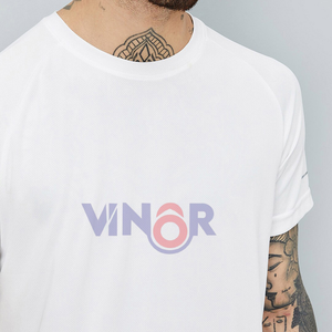 Camisetas en blanco de alta calidad de 180 gramos para hombre, camiseta transpirable y de secado rápido suave con cuello redondo, camiseta antibolitas de ajuste Regular para hombre - Product Image 6