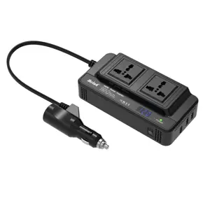 GCSOAR 200W DC to AC Mini Car Power Inverter with Cigarette Lighter plug Type-C USB Charge