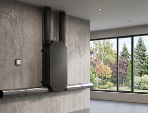 Sistema de Ventilación con Recuperación de Calor BSK Ventilation NOTUS Slim, Flujo de Aire de 400 m³/h, 230 V, R-410A, Alta Eficiencia para Unidad de Intercambio - Product Image 3