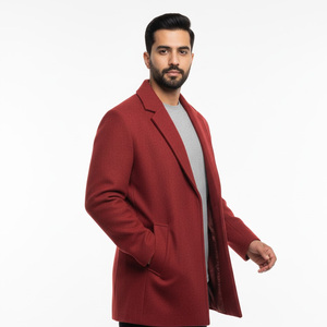 Abrigo largo a la moda para hombre, abrigo de cuero para temporada de invierno, color personalizado de la mejor calidad - Product Image 5