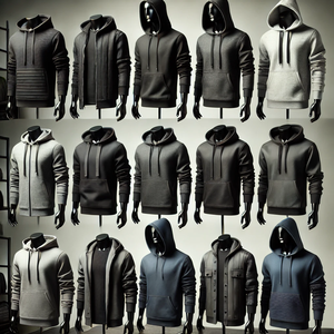 เสื้อสเวตเตอร์ฤดูหนาวมีฮู้ดของผู้ชายใส่สบายมีสไตล์ดีไซน์ทันสมัยทำจากผ้าคุณภาพสูง - Product Image 2