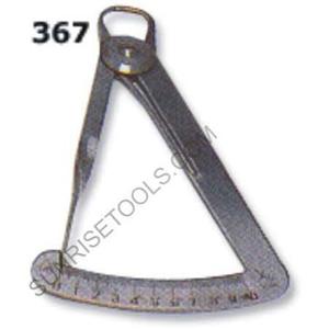 Calibrador de grado de bolsillo de acero inoxidable ligero, medidas precisas, piedras, objetos pequeños, equipo de herramientas de joyería de fácil lectura - Product Image 1