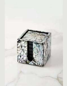 Juego de posavasos decorativos de resina hechos a mano con epoxi para mesa de comedor y cocina de la India. - Product Image 4