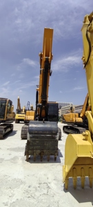 Excavadora hidráulica de 21 toneladas Hyundai 215-9 usada en excelentes condiciones, Corea con motor de engranajes, componentes del núcleo del motor disponibles - Product Image 2
