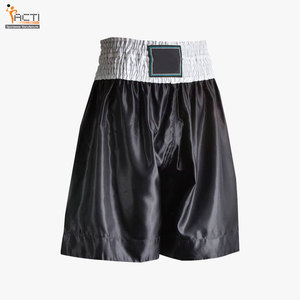 Vêtements d'entraînement de la meilleure qualité Shorts de Muay Thai de combat Shorts de Muay Thai avec logo personnalisé - Product Image 2
