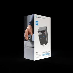 Powerology Dual Port Retractable GaN Charger - Product Image 2