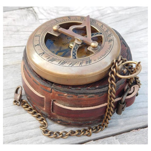 Boussole tendance taille de poche accessoires de Camping survie autodéfense boussole extérieure pour voyage Navigation Camping cadran solaire - Product Image 1