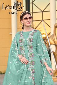 Kurti Paird élégant de travail de broderie lourde classique de qualité d'exportation avec intérieur pour la collection de vêtements de mariage de femmes pour la vente en gros - Product Image 4