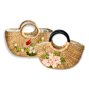 Hot Product Vintage <b>Beach</b> Hyacinth Bag: Your Go-To <b>Accessory</b> for Summer Style with High Quality - Product Image 1